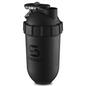 ShakeSphere Tumbler Protein Shaker Bottle 24oz Capsule Matte Black